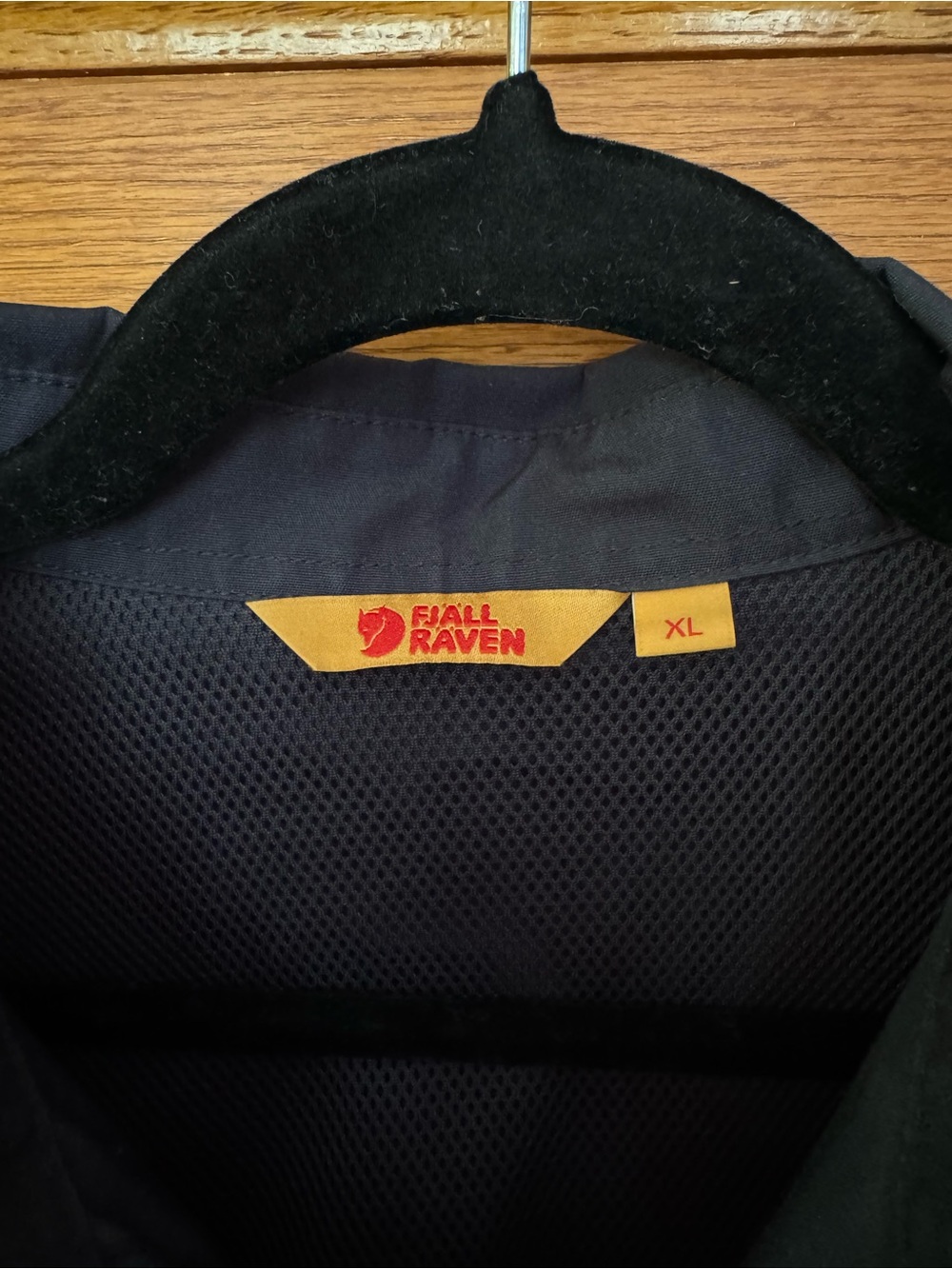 Fjällräven G-1000 Navy Long Sleeve Button Up Shirt - Picture 2 of 5